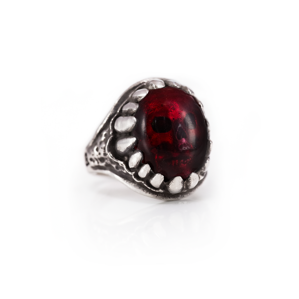 BloodSkull Baby Dragon Tooth Ring