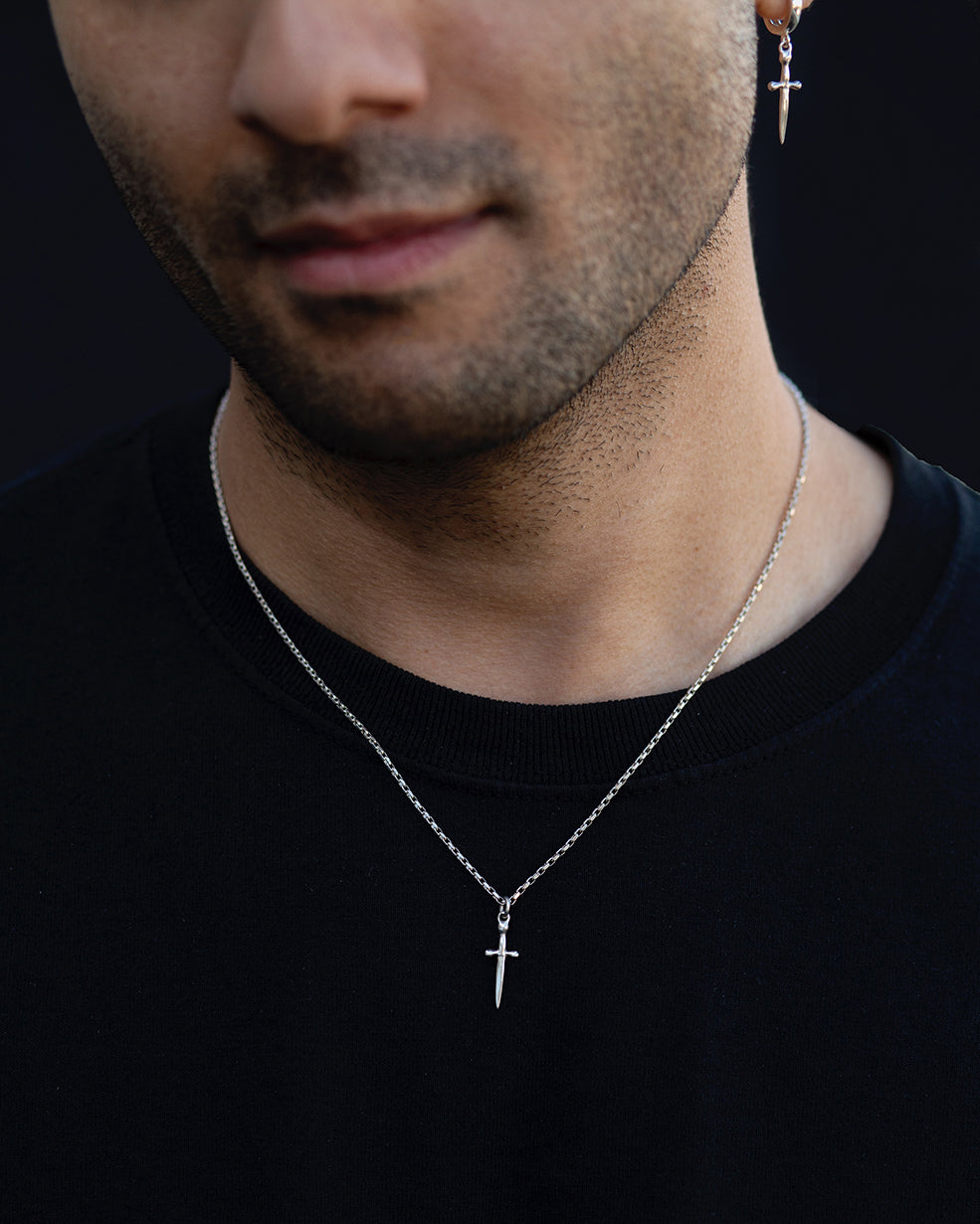 Tiny Dagger Necklace | Alex Streeter