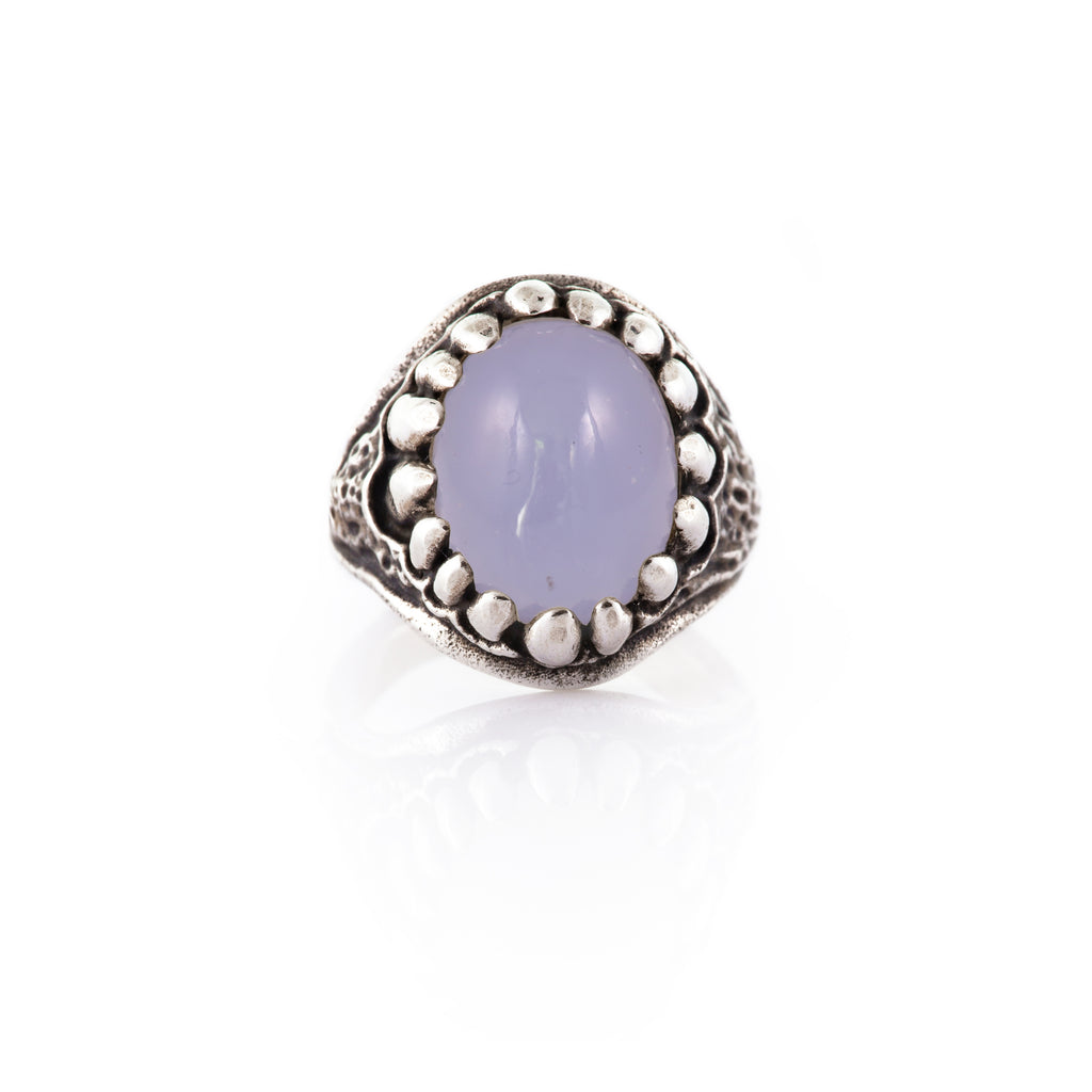 Limited Edition Chalcedony Baby Dragon Tooth Ring