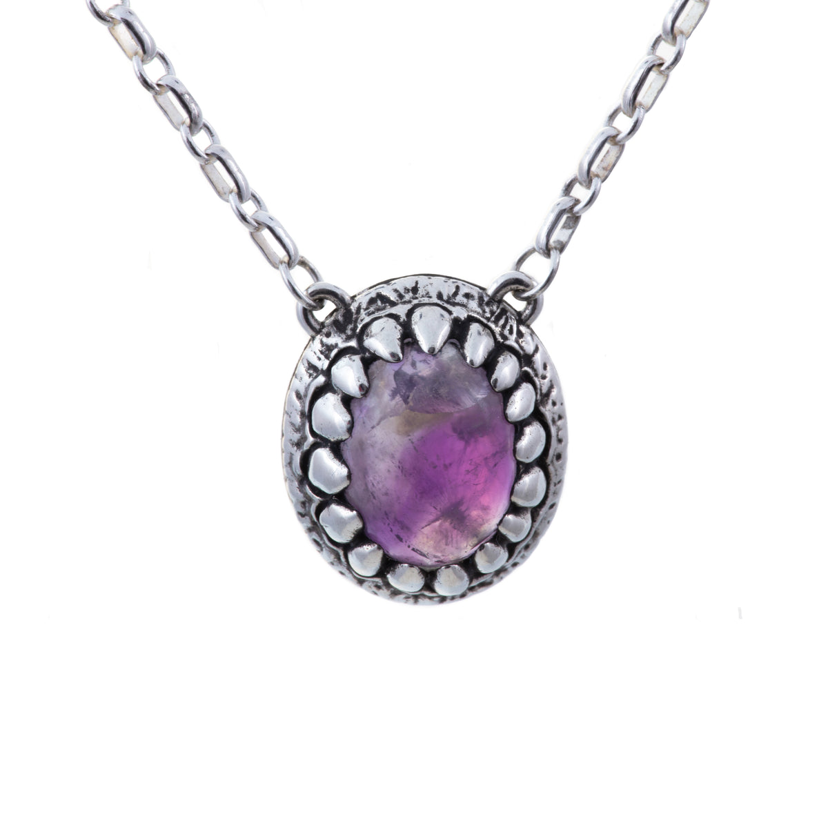 Amethyst Dragon Necklace