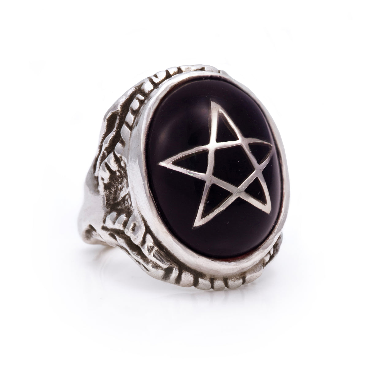 Black Angel Heart Ring | Alex Streeter