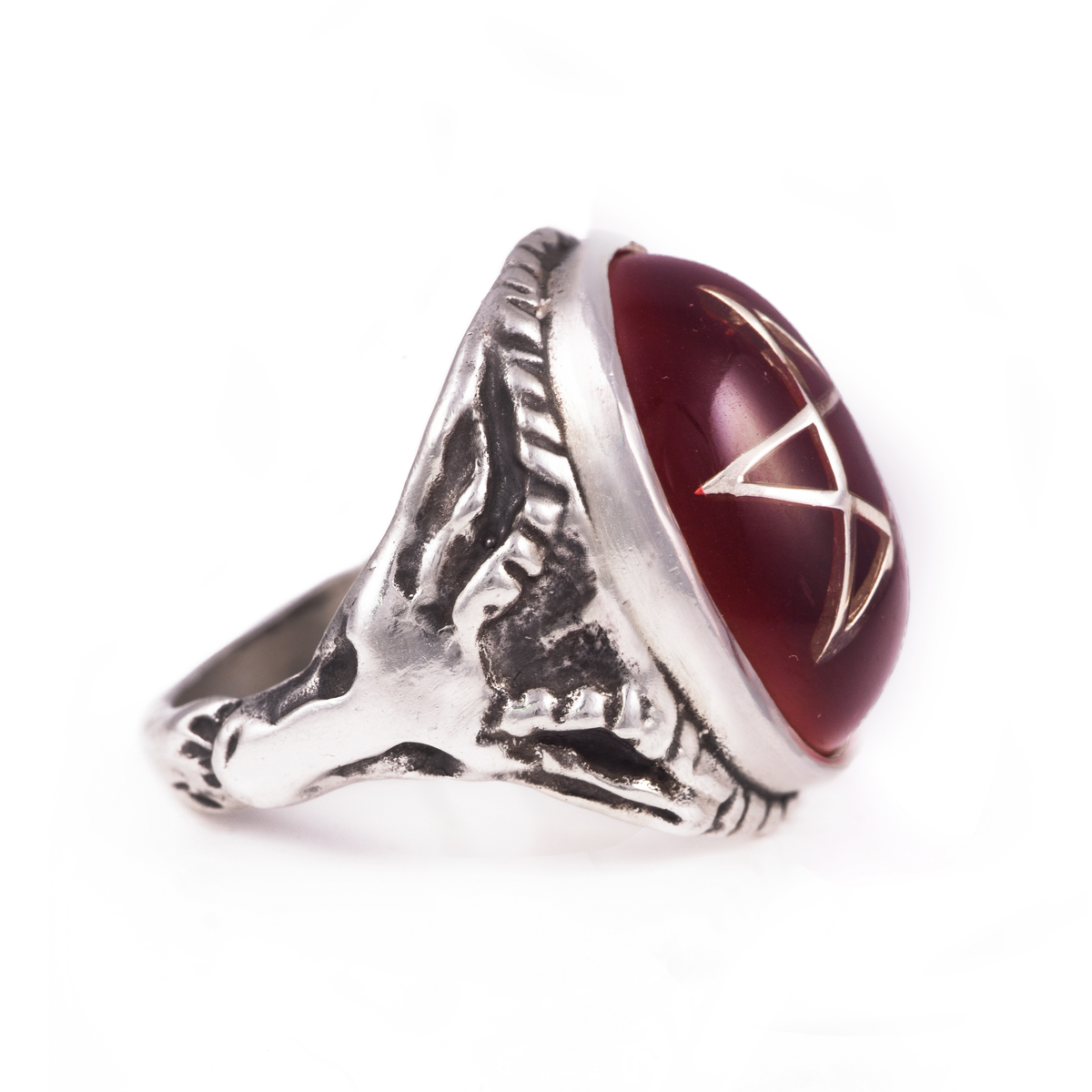 Tokyo Red Angel Heart Ring | Alex Streeter Tokyo Red Angel Heart Ring | Alex Streeter