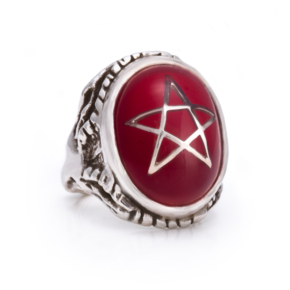 Tokyo Red Angel Heart Ring | Alex Streeter Tokyo Red Angel Heart Ring | Alex Streeter