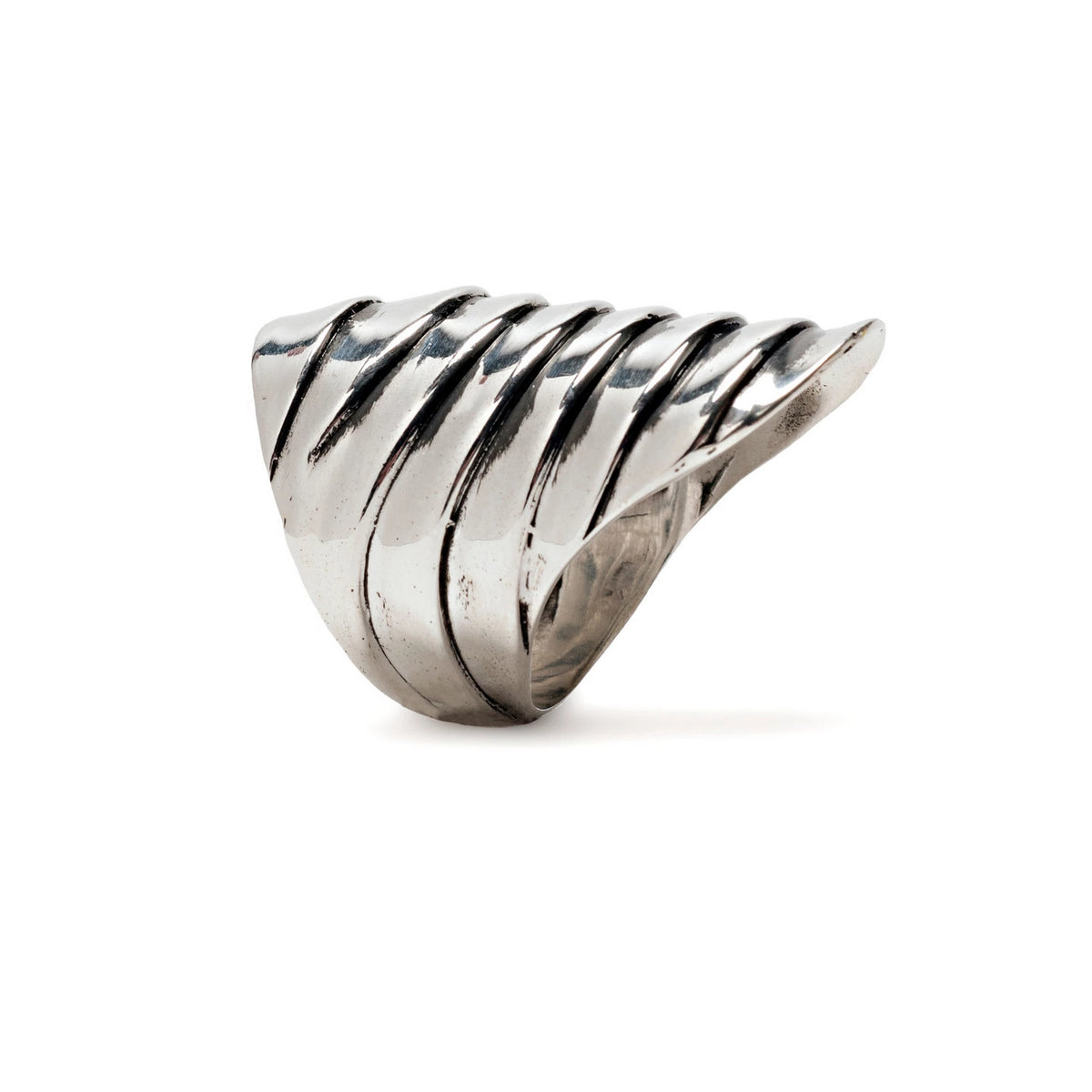 Silver Armor Ring - | Lazaro SoHo