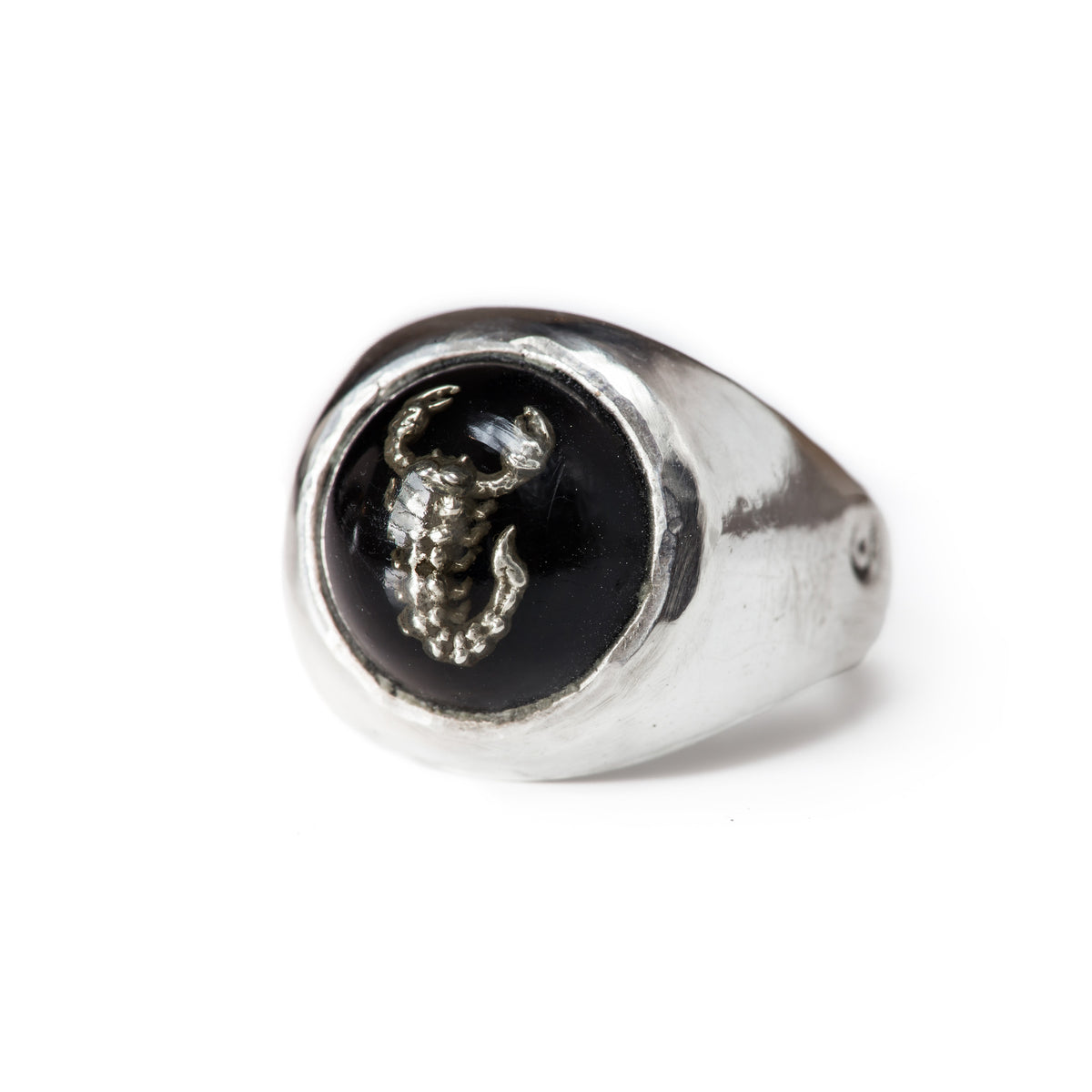 Black Scorpion Dome Ring | Alex Streeter