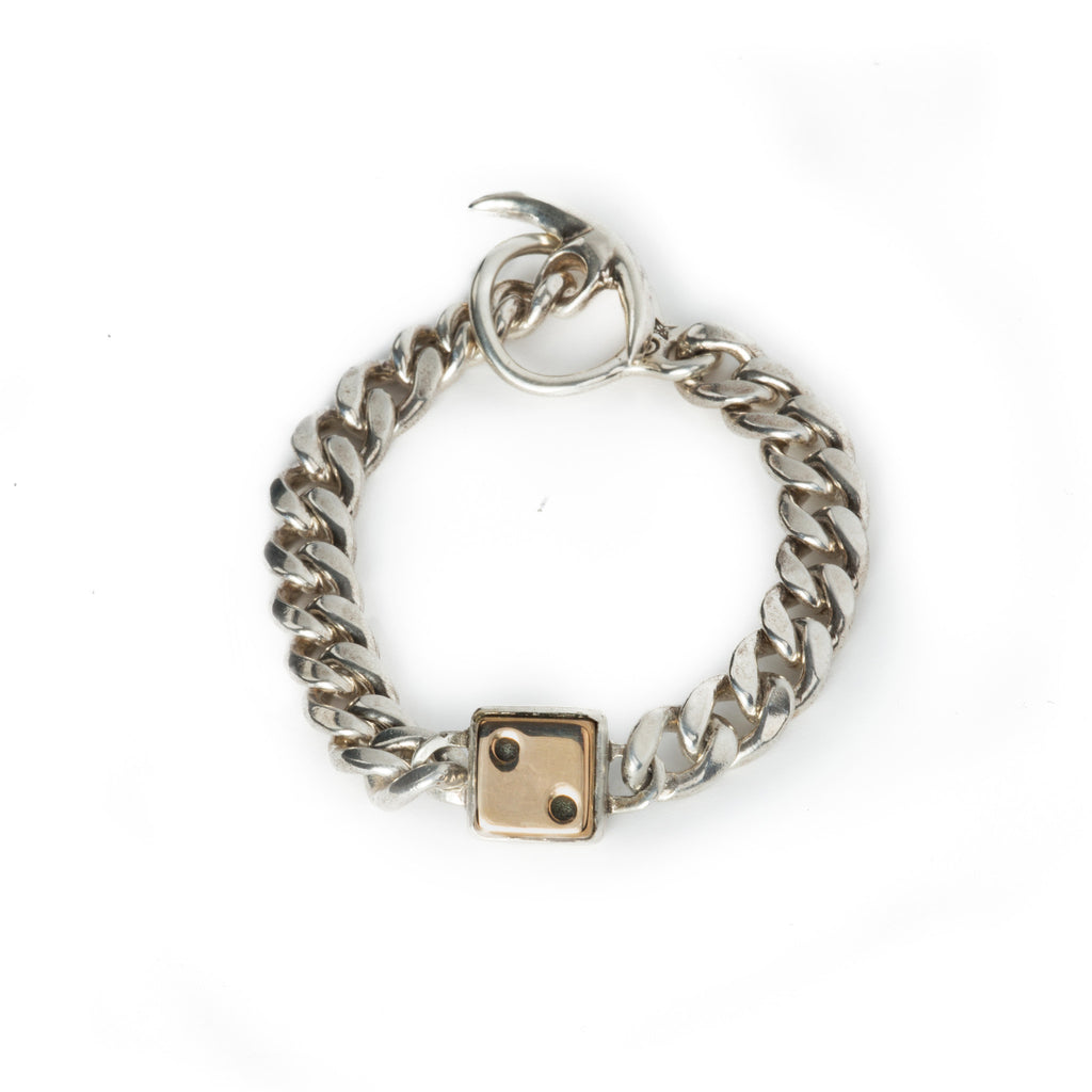 Bronze Dice Bracelet