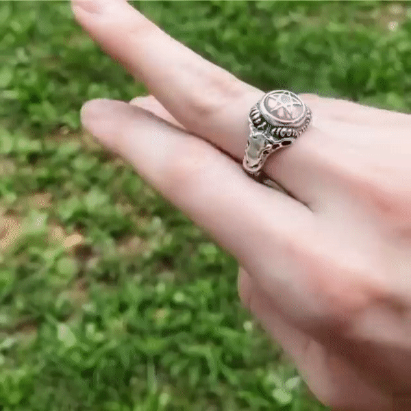 Tokyo Red Baby Devil Heart Ring | Alex Streeter