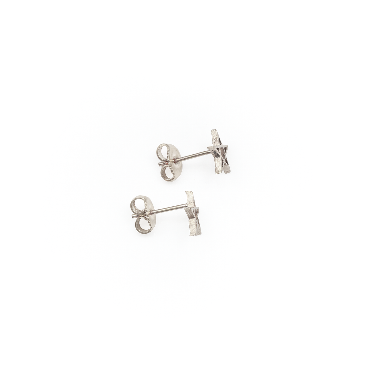 Pentagram stud earrings cheap