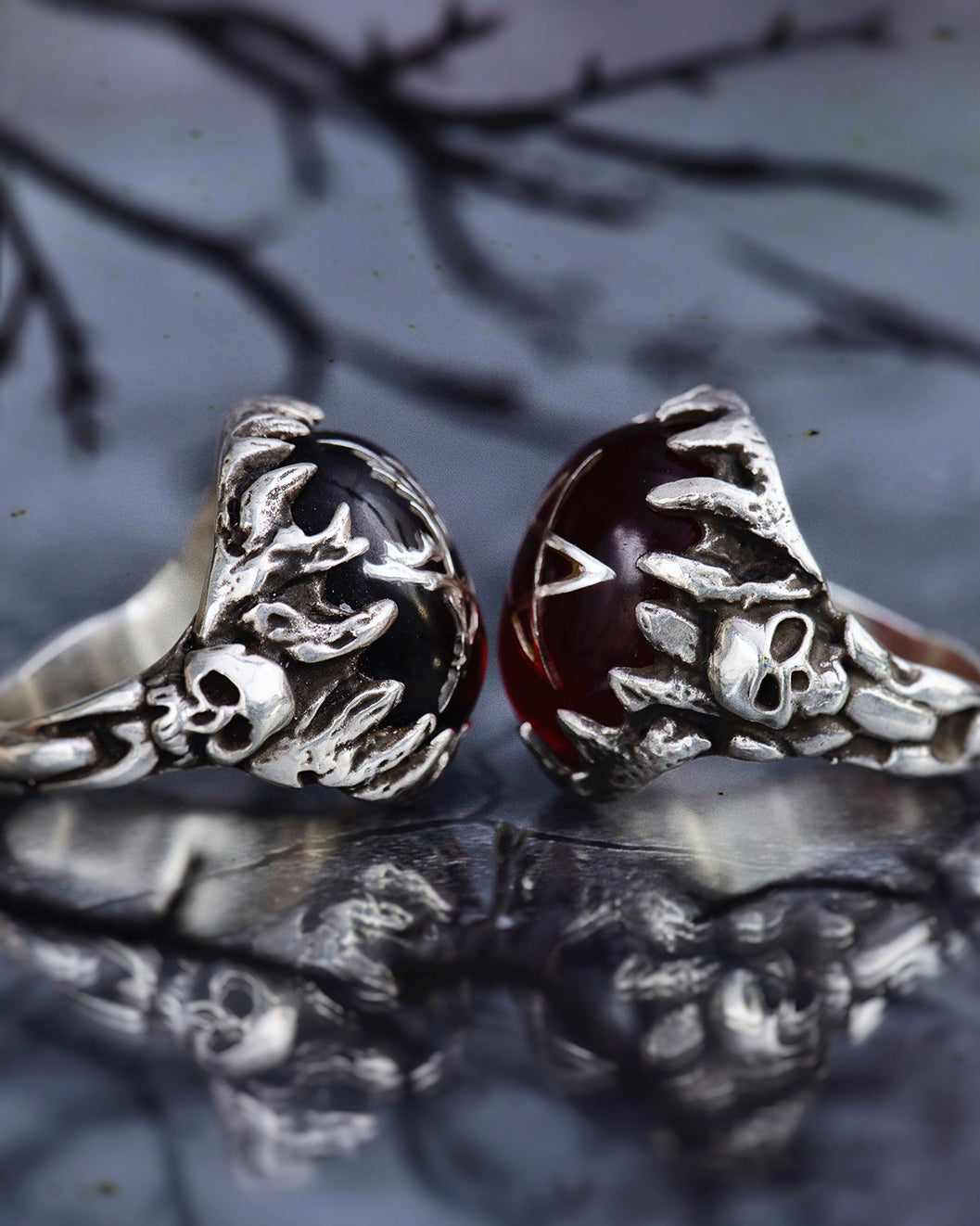 Black Flamestar Hellfire Ring | Alex Streeter