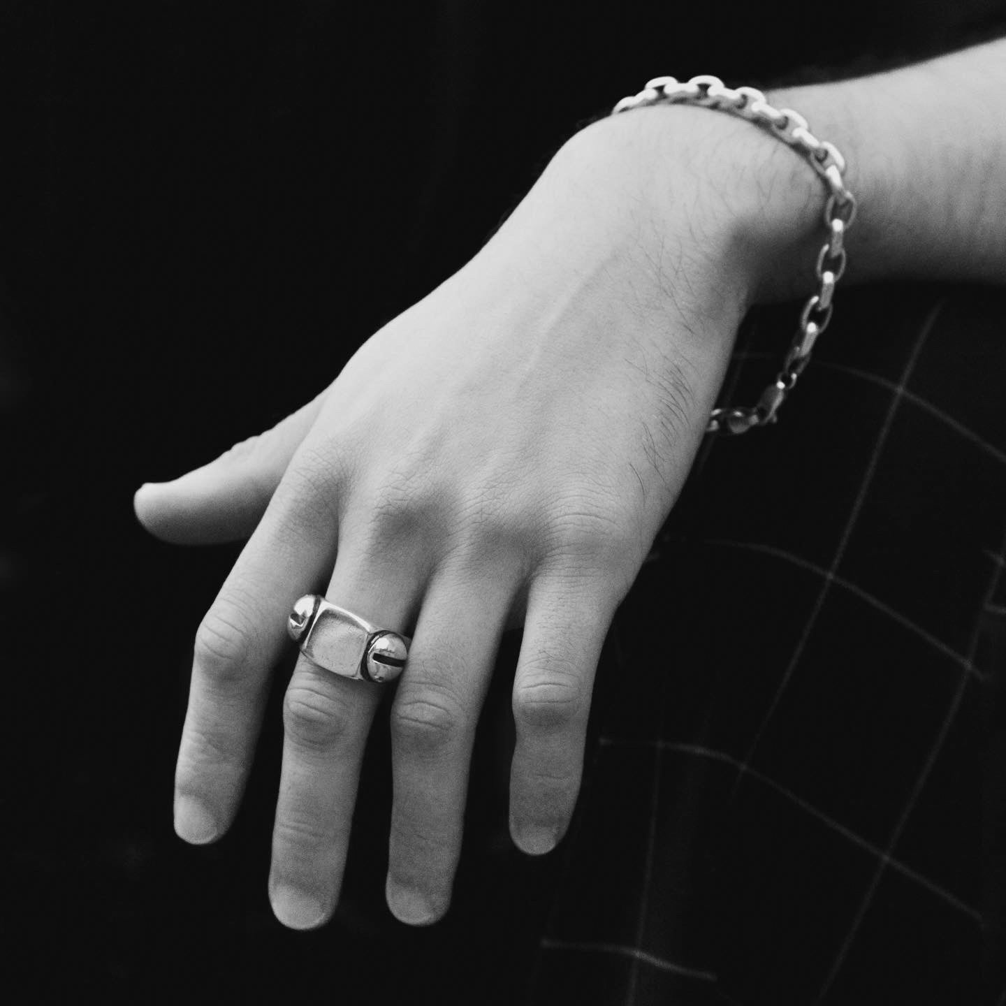 Large Nut & Bolt Ring | Alex Streeter