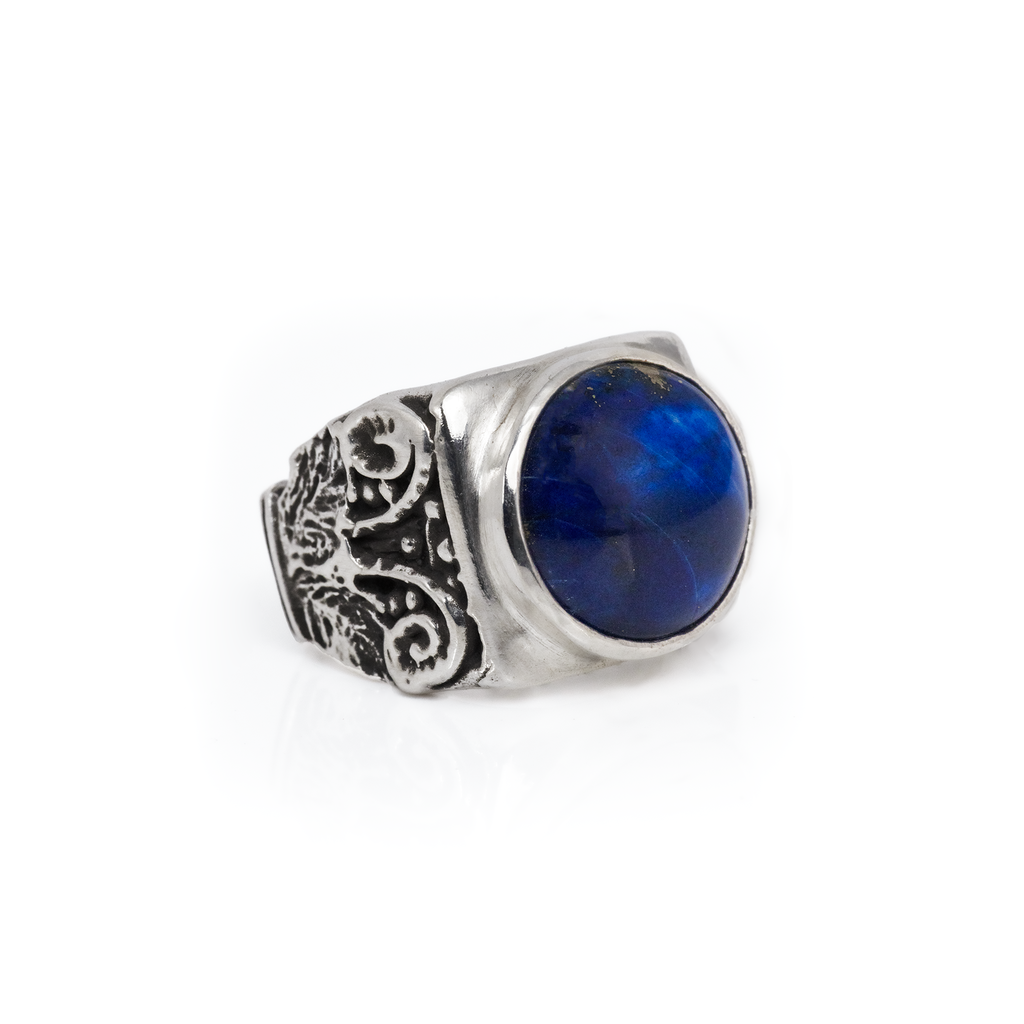 Lapis Lazuli Ionic Column Ring