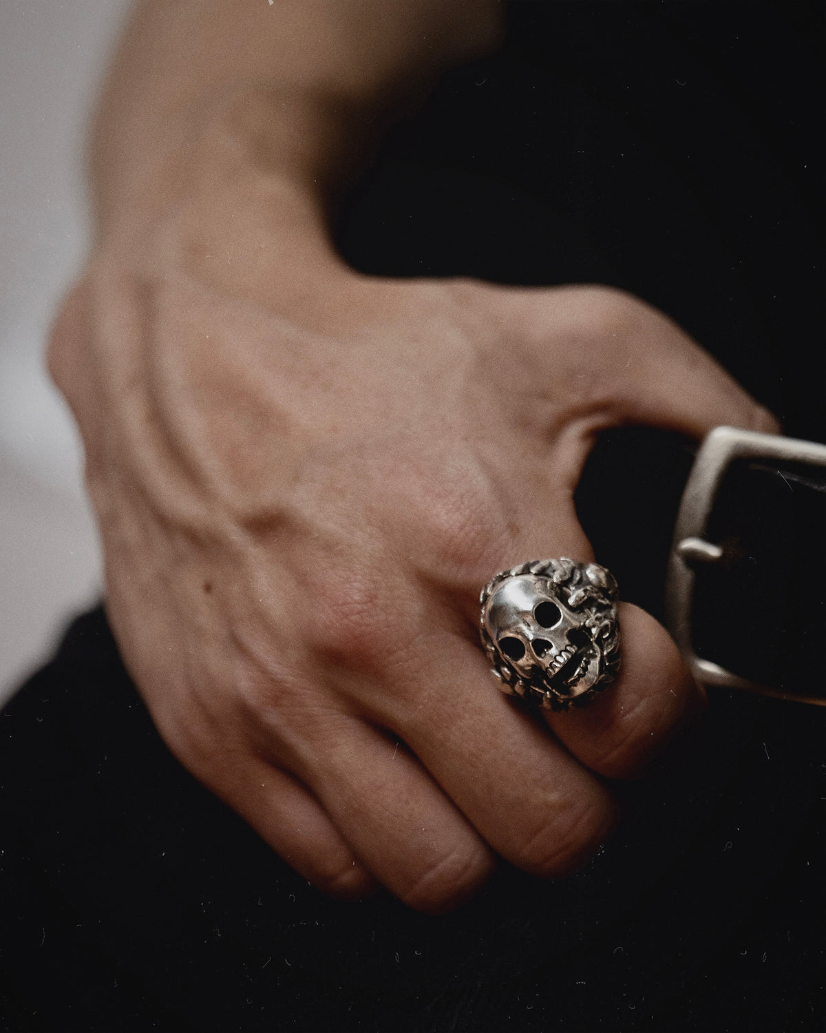 Silver Skull Hellfire Ring | Alex Streeter