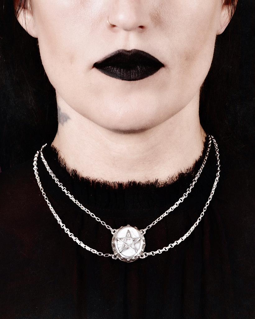 OOAK Shadow Black Onyx Charlotte Necklace