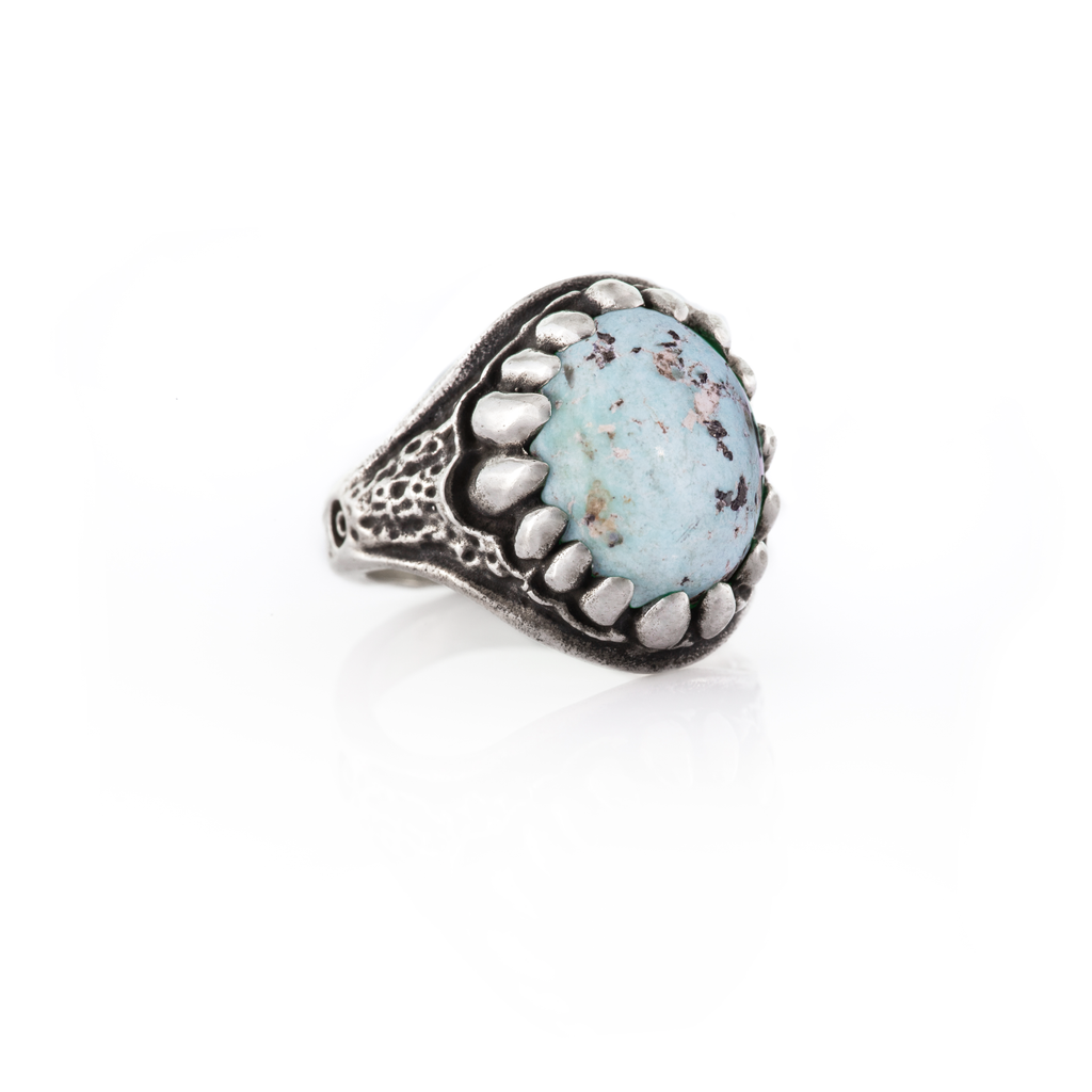 Persian Turquoise No. 1 Baby Dragon Tooth Ring