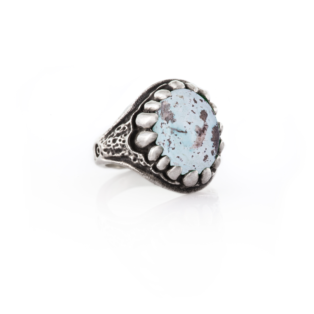 Persian Turquoise No. 2 Baby Dragon Tooth Ring
