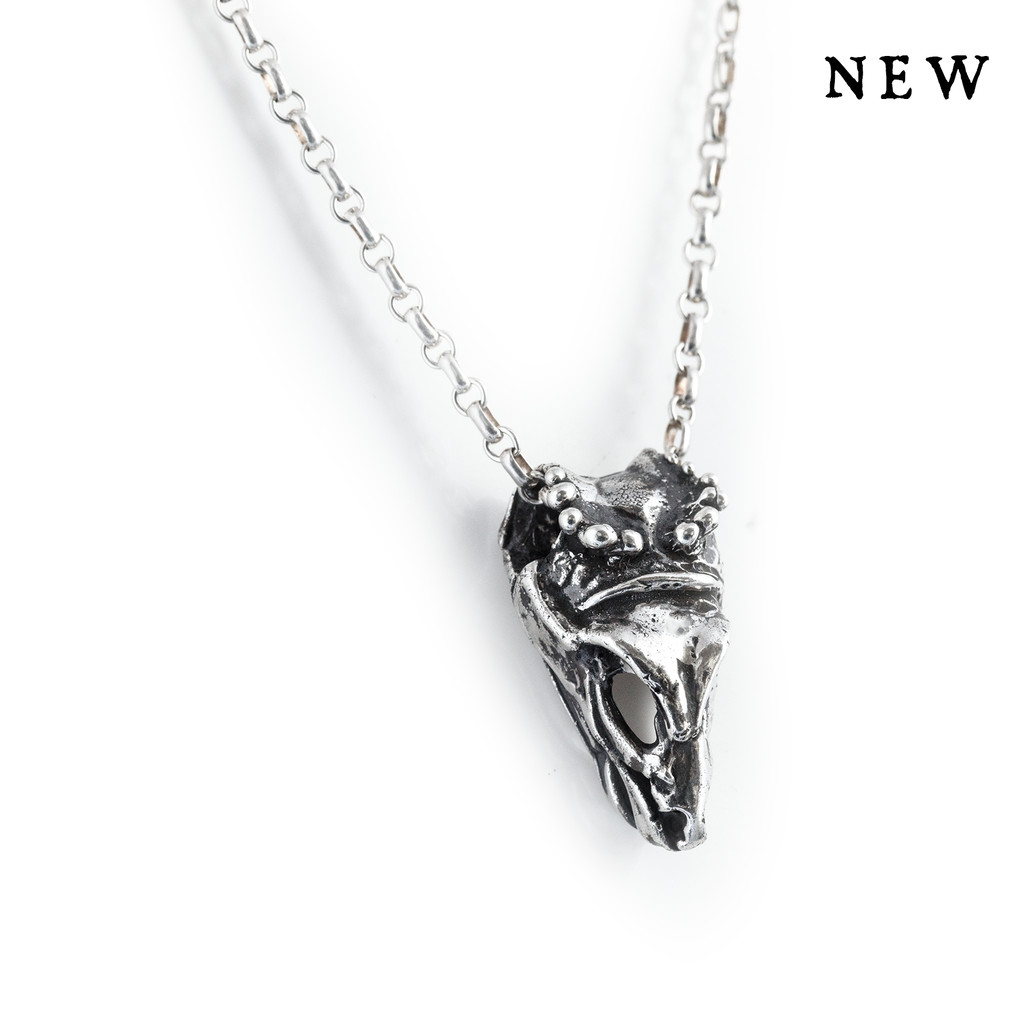 Ghost Crow Necklace
