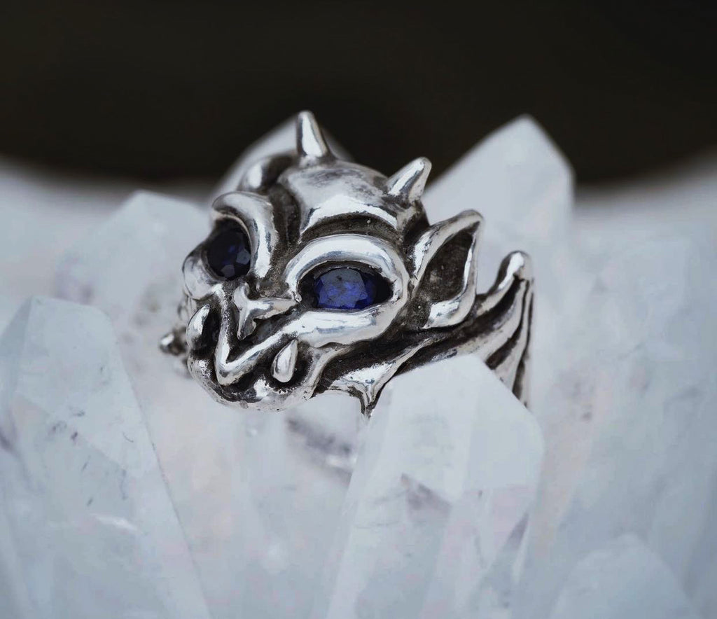 Amethyst Gargoyle Ring