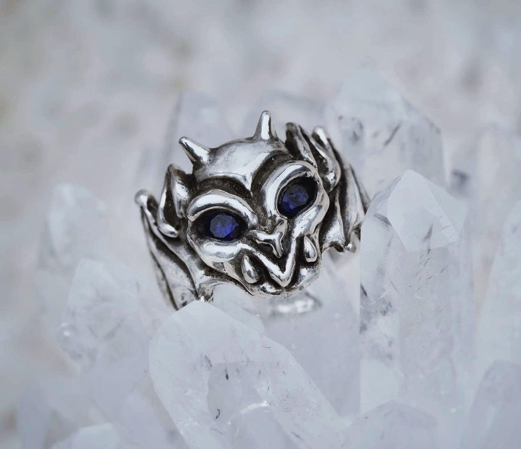 Amethyst Gargoyle Ring