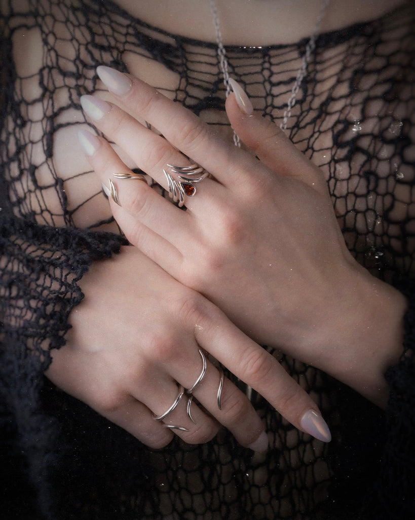 Amethyst Minotaur Ring