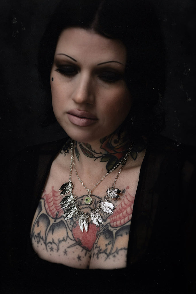Gold-plated Horsefly Necklace