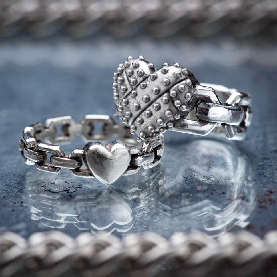 Steel Heart Ring | Alex Streeter