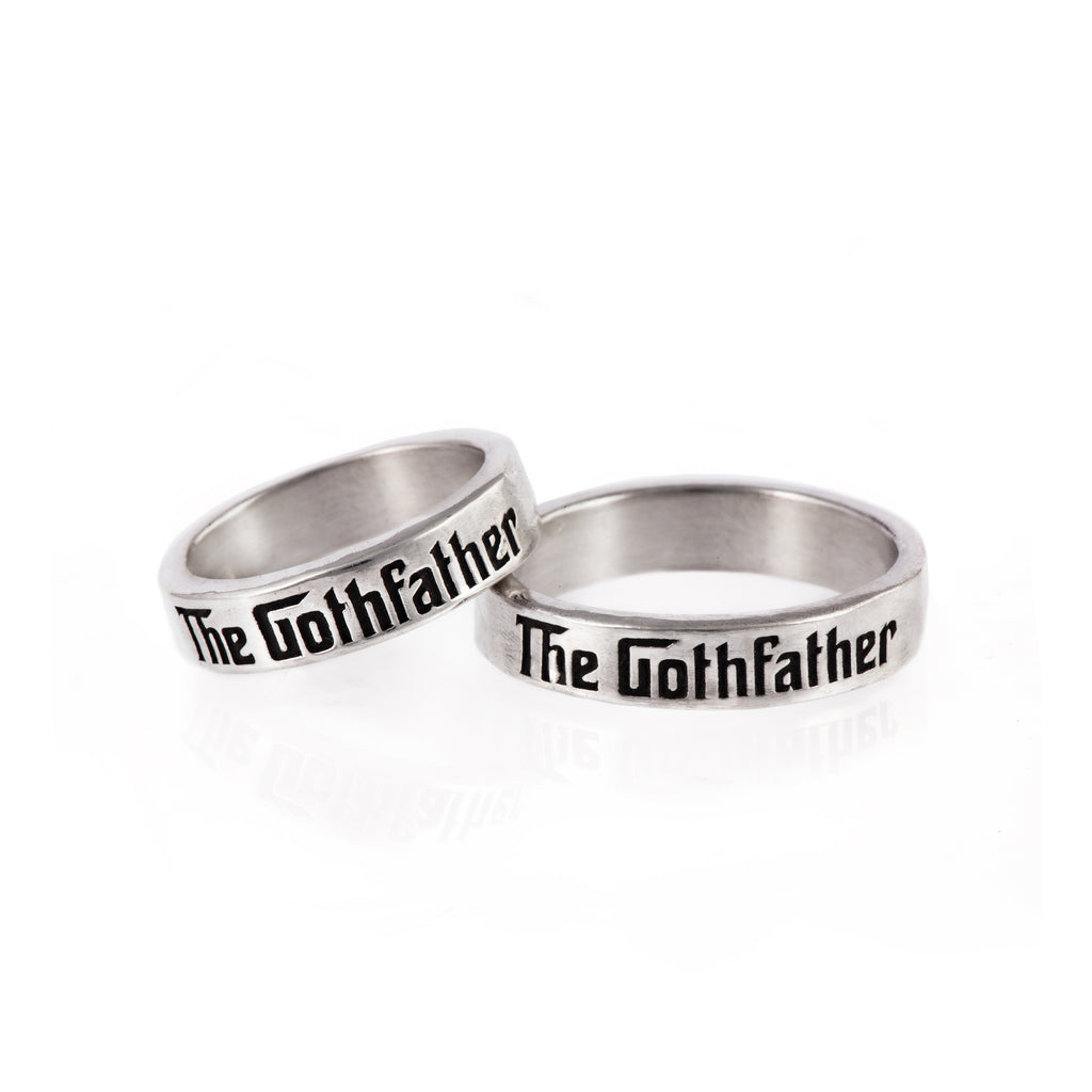 The Gothfather Band Ring