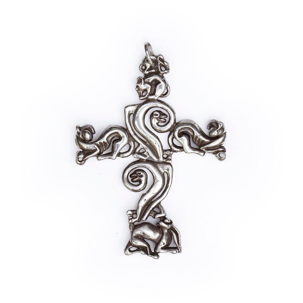 Silver Keltic Cross