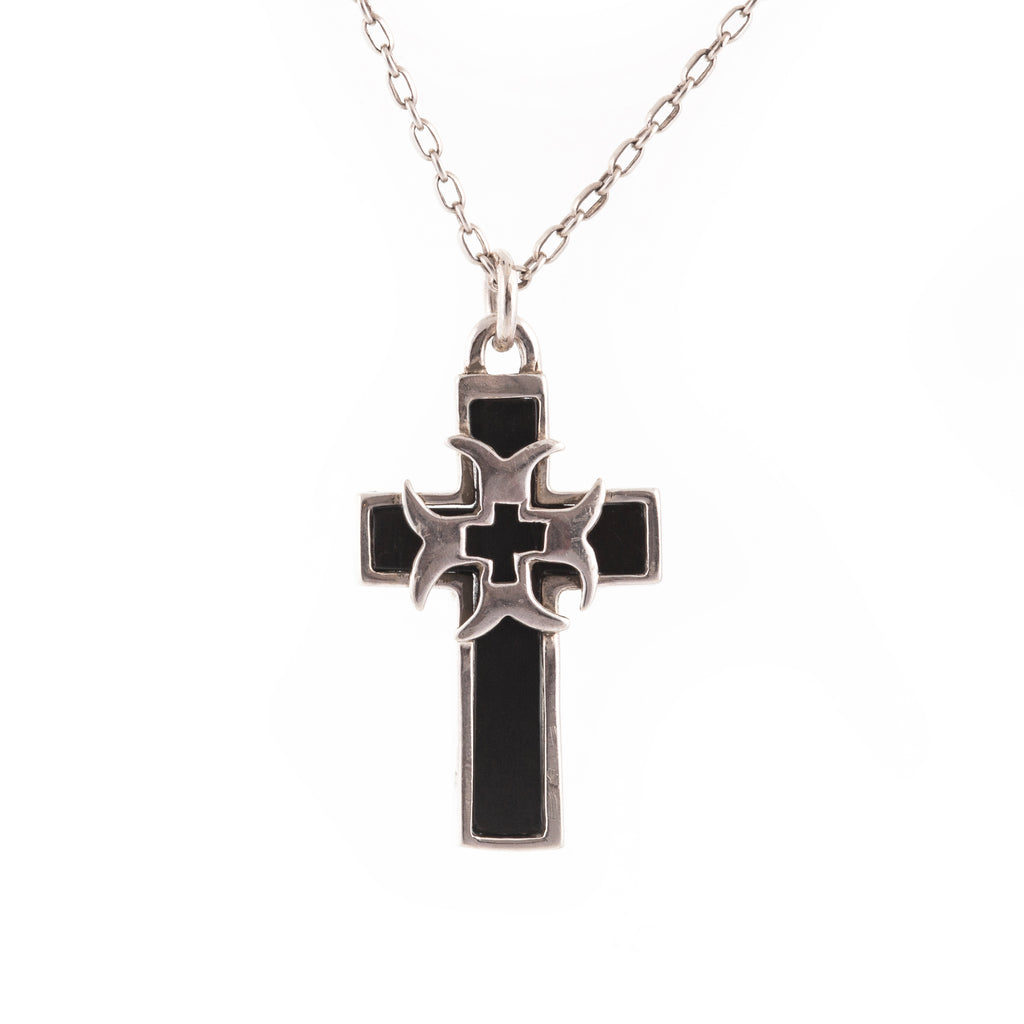 Black Templar Cross Pendant