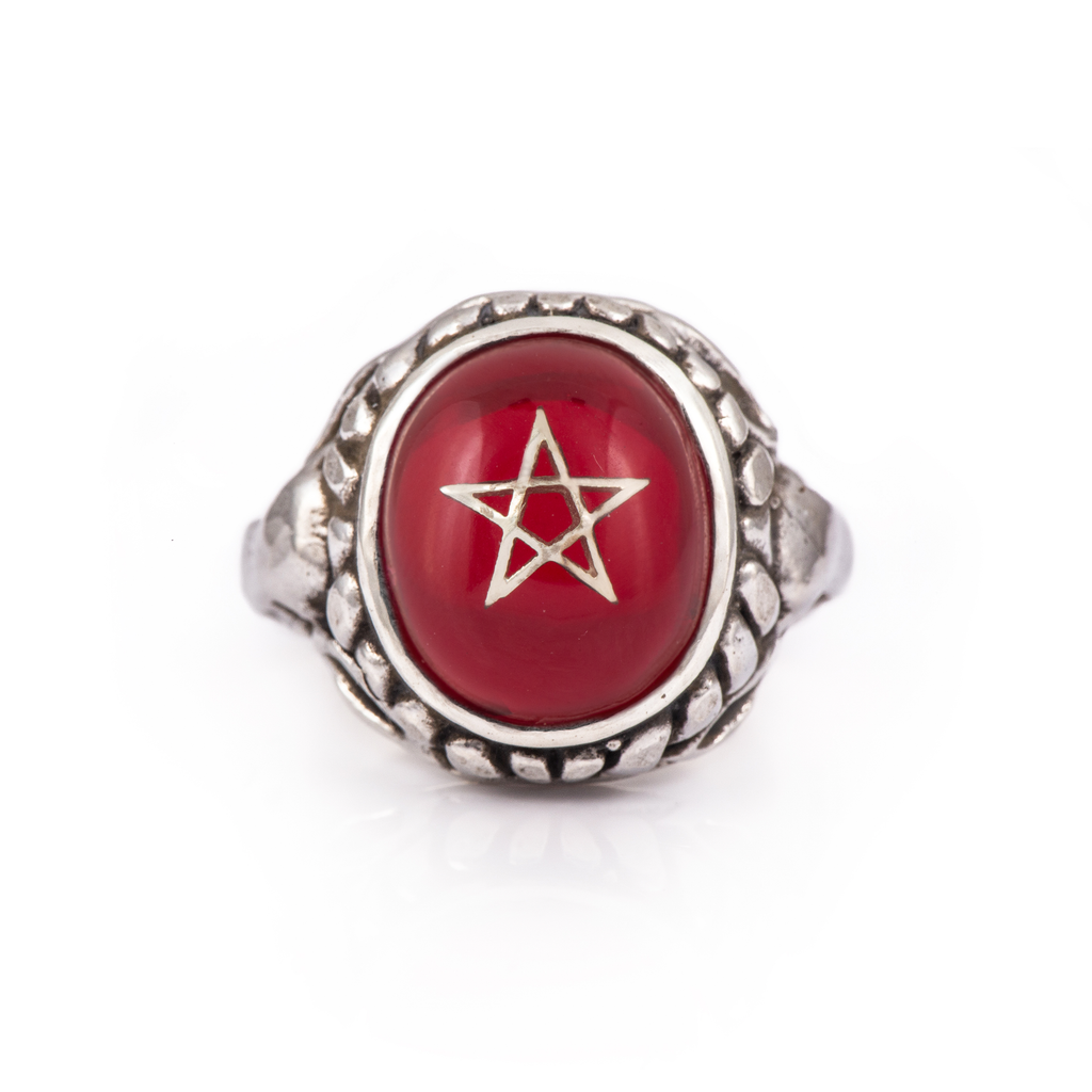 Tokyo Red Baby Angel Heart Ring