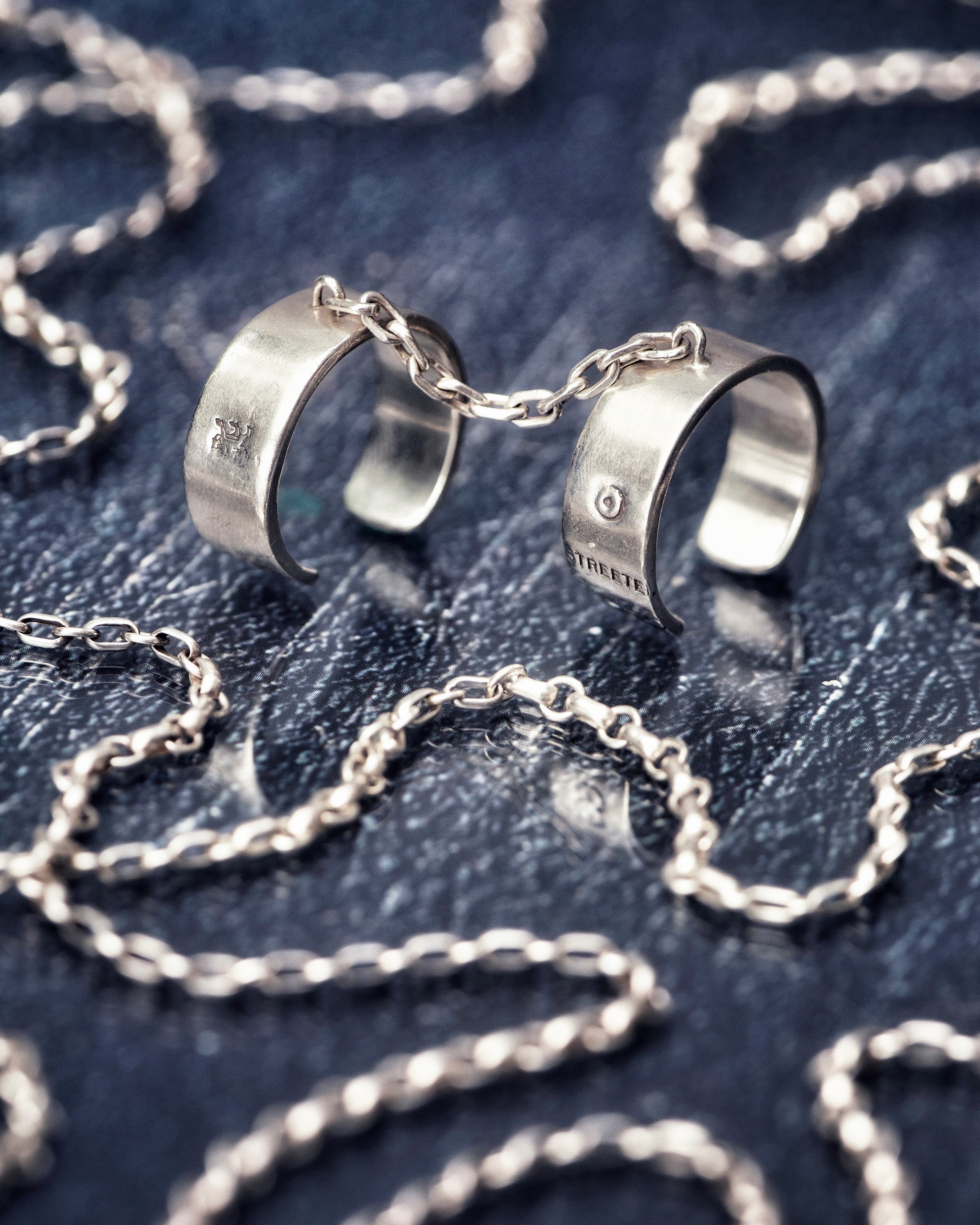アクセサリー GAGAN chain ring silver925 アクセサリー GAGAN chain ring silver925 Anchor Chain Ring