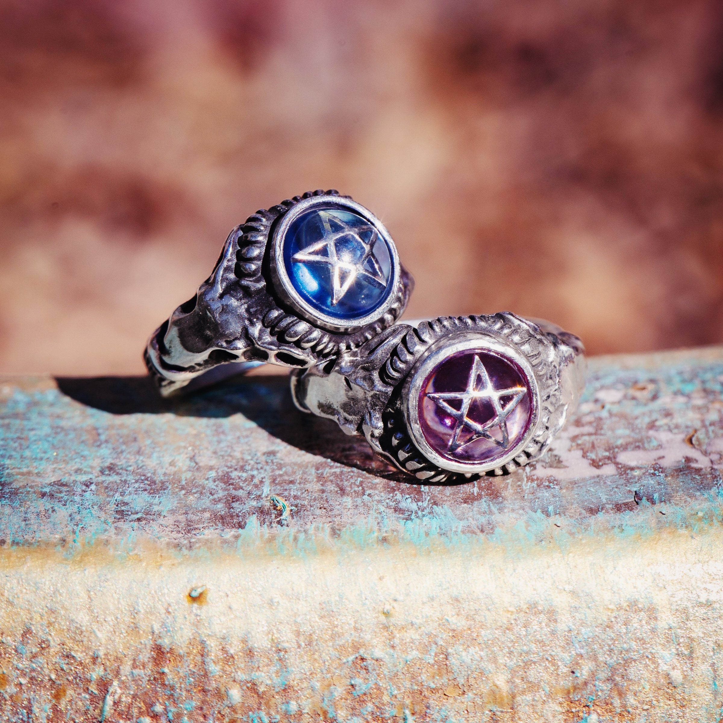 Lavender Baby Devil Heart Ring Japan 23 by Alex Streeter