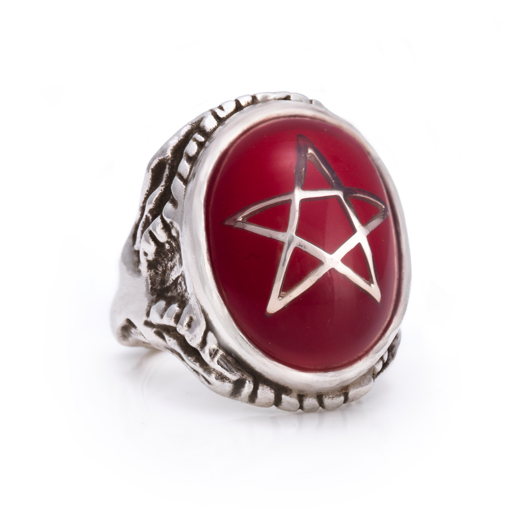 Tokyo Red Angel Heart Ring