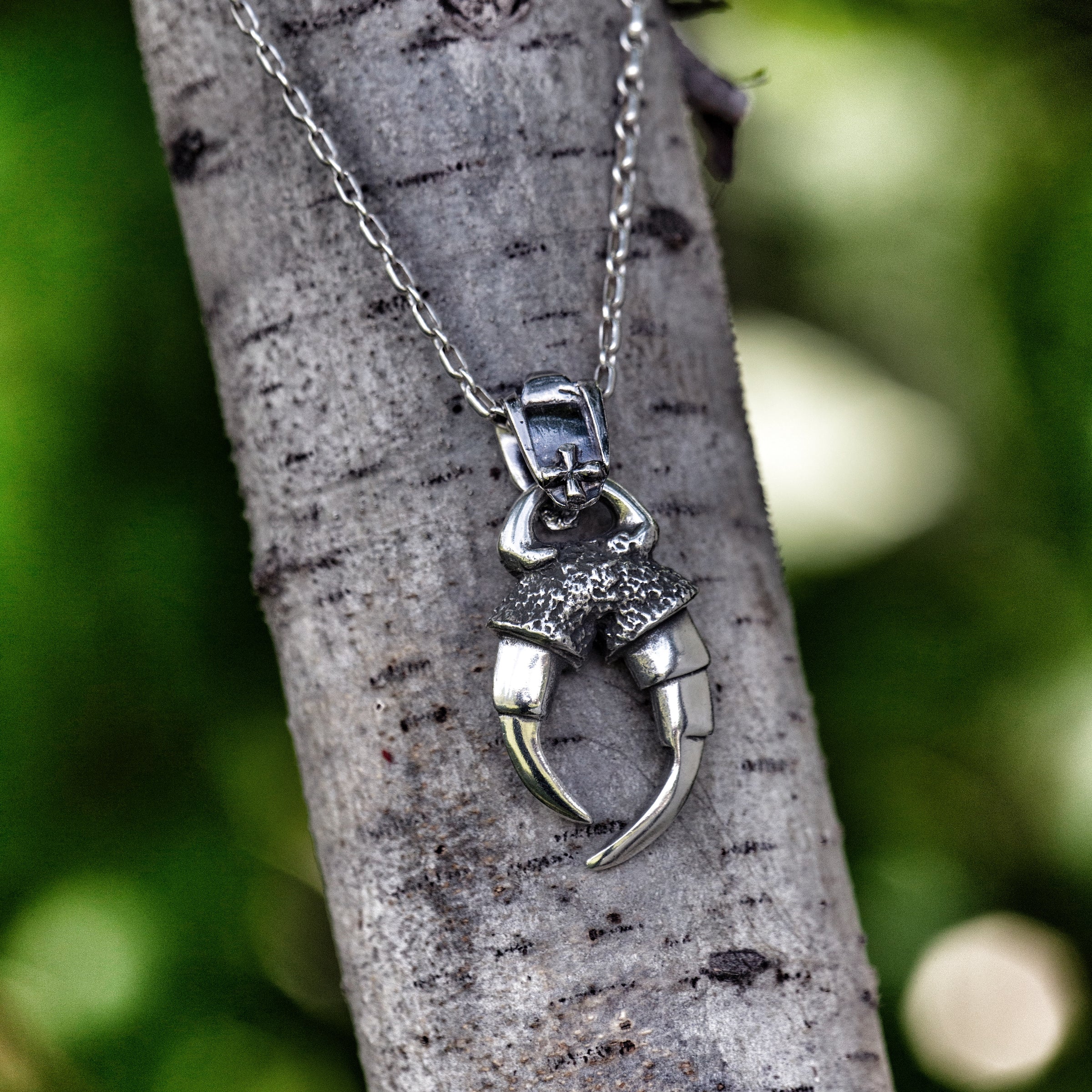 Double Dragon Claw Pendant | Alex Streeter